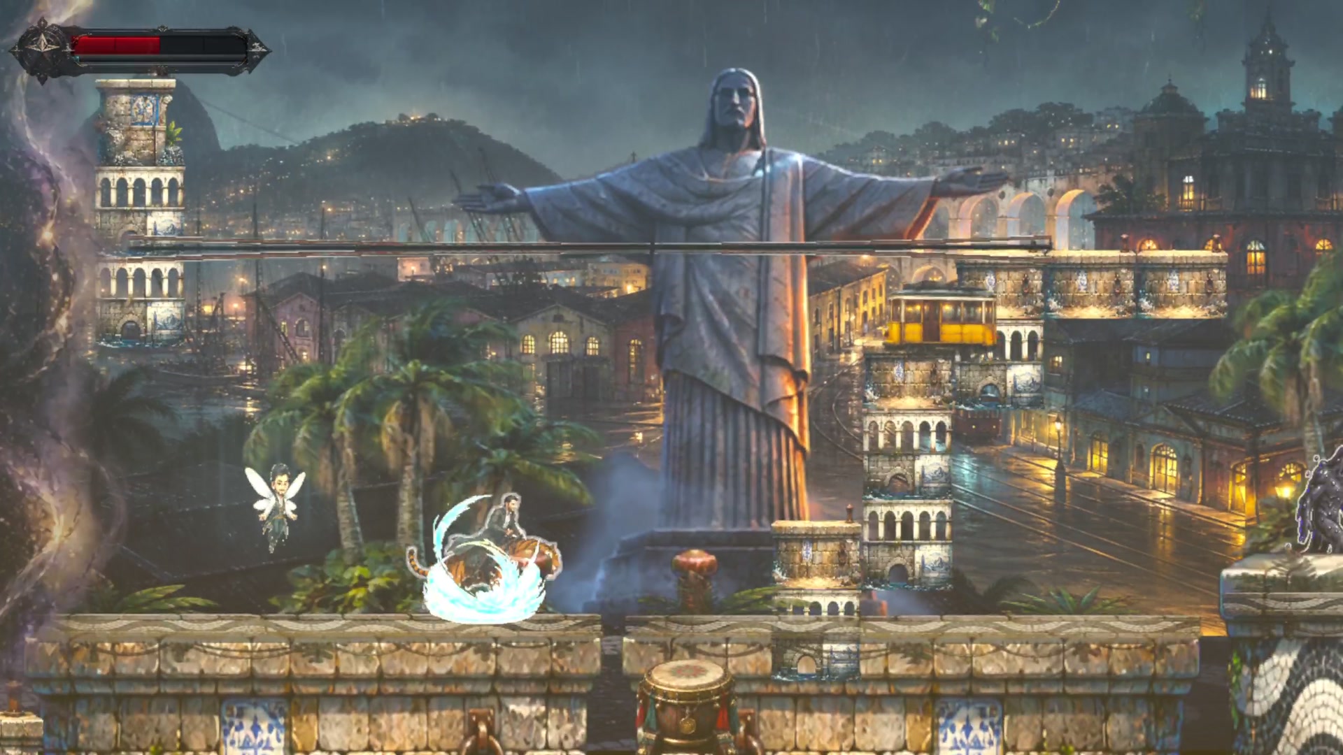 Rio de Janeiro at night